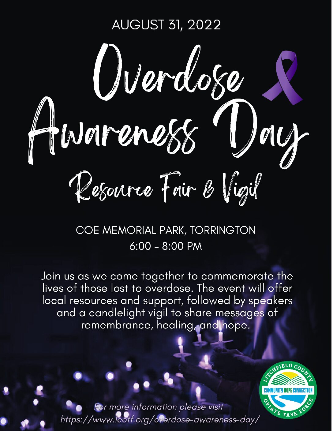 Overdose Awareness Day LCOTF